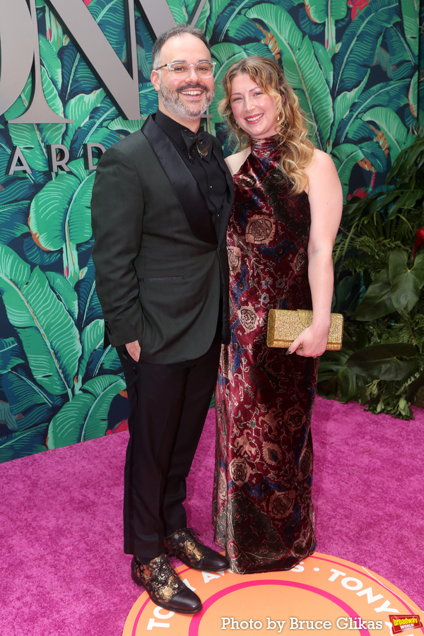 Photos: Broadway's Brightest Stars Hit the Red Carpet at the 2023 Tony Awards Image
