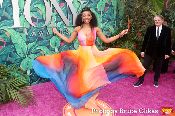 Photos: Broadway's Brightest Stars Hit the Red Carpet at the 2023 Tony Awards Image