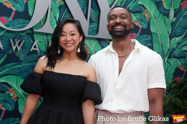Photos: Broadway's Brightest Stars Hit the Red Carpet at the 2023 Tony Awards Image