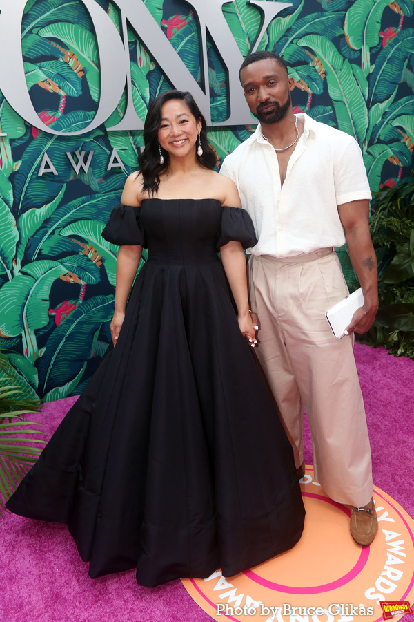Photos: Broadway's Brightest Stars Hit the Red Carpet at the 2023 Tony Awards Image