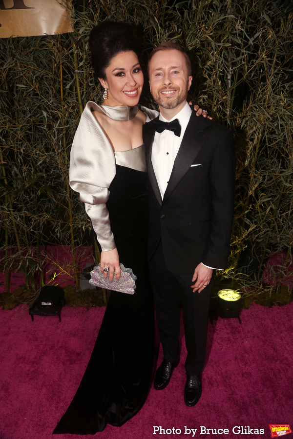 Photos: Broadway's Brightest Stars Hit the Red Carpet at the 2023 Tony Awards Image