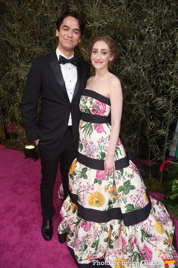 Photos: Broadway's Brightest Stars Hit the Red Carpet at the 2023 Tony Awards Image