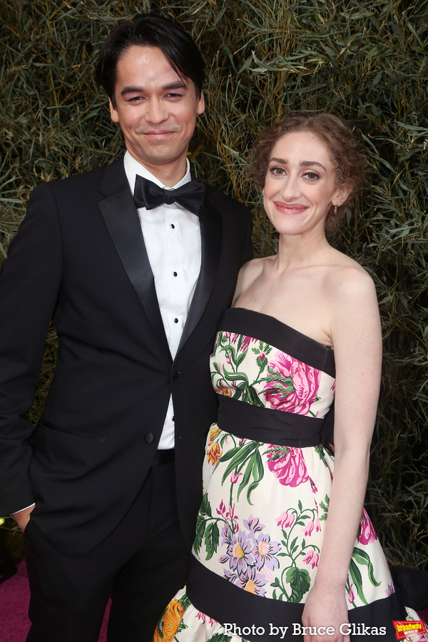 Photos: Broadway's Brightest Stars Hit the Red Carpet at the 2023 Tony Awards Image