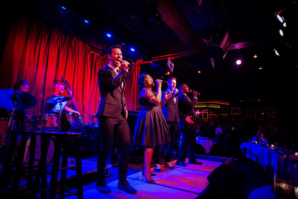 Photos: Sam Gravitte, Kathryn Allison, Luke Hawkins & Jelani Remy Star In BRAT PACK At Birdland Jazz Image