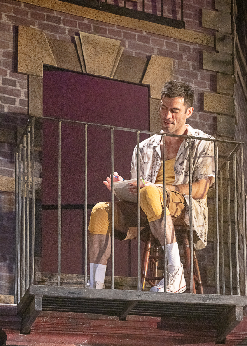Venezuelan-Costa Rican PERFORMER, OSCAR ANTONIO RODRIGUEZ, in the new production of IN THE HEIGHTS at the Pennsylvania Shakespeare Festival 