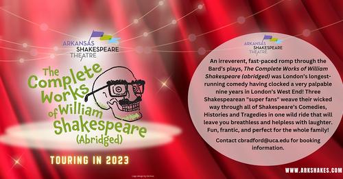 Review: THE COMPLETE WORKS OF WILLIAM SHAKESPEARE (ABRIDGED) [REVISED] [AGAIN] At Windgate Center For The Fine And Performing Arts 