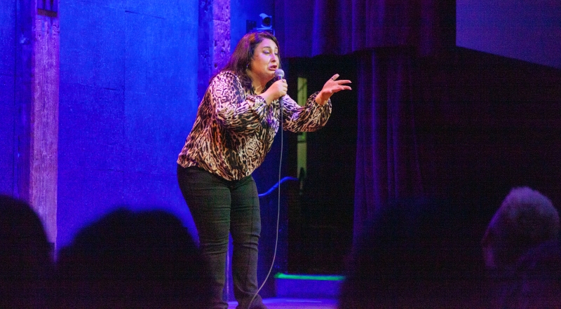 Review: Online Viral Sensations Robyn Schall & Will Burkart Knock It Out With Jokes & Stories At City Winery Image