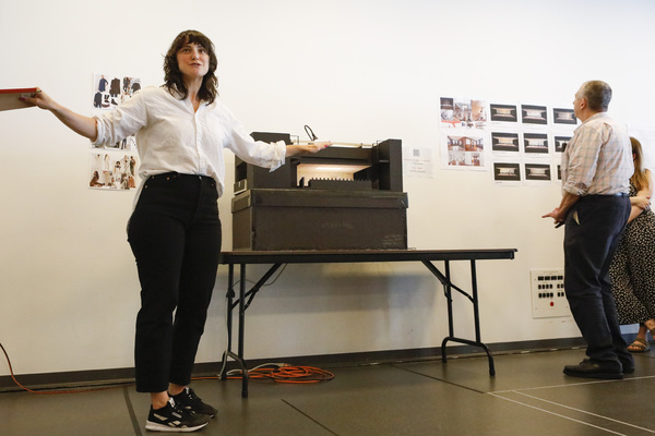 Photos: See Arielle Goldman, Leslie Rodriguez Kritzer & Rhea Perlman in Rehearsals for LET'S CALL HER PATTY Image