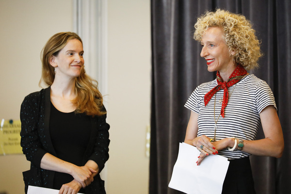 Photos: See Arielle Goldman, Leslie Rodriguez Kritzer & Rhea Perlman in Rehearsals for LET'S CALL HER PATTY Image