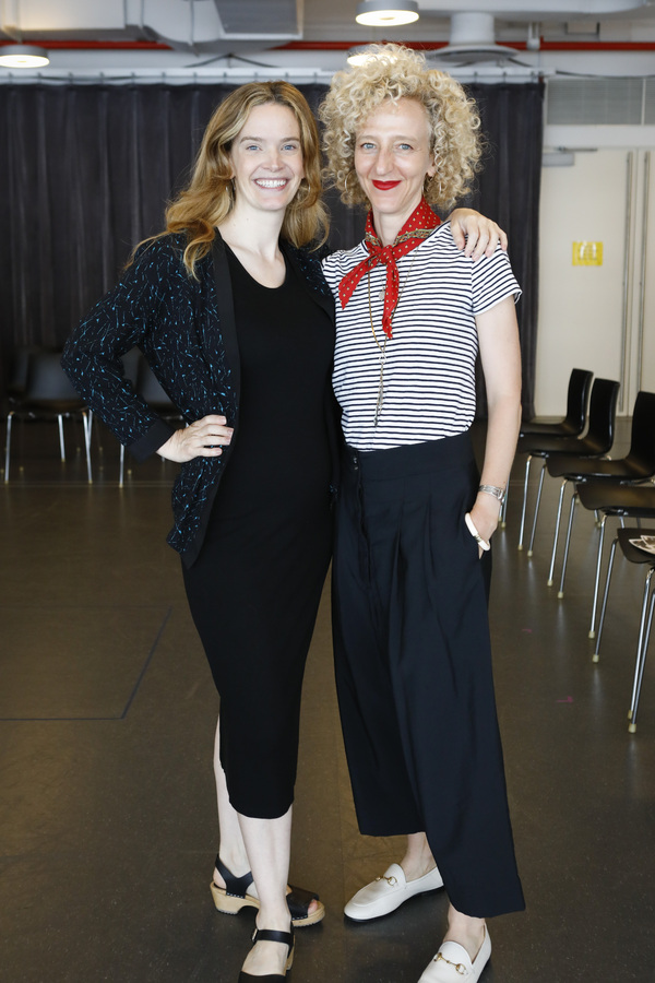 Photos: See Arielle Goldman, Leslie Rodriguez Kritzer & Rhea Perlman in Rehearsals for LET'S CALL HER PATTY Image