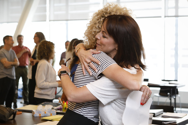 Photos: See Arielle Goldman, Leslie Rodriguez Kritzer & Rhea Perlman in Rehearsals for LET'S CALL HER PATTY Image