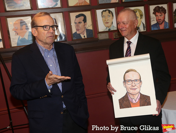 Photos: Manhattan Theatre Club's Barry Grove Receives Portrait at Sardi's 