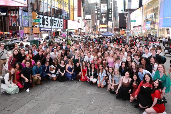 Photos: Jimmy Awards Nominees Take Over Times Square Image