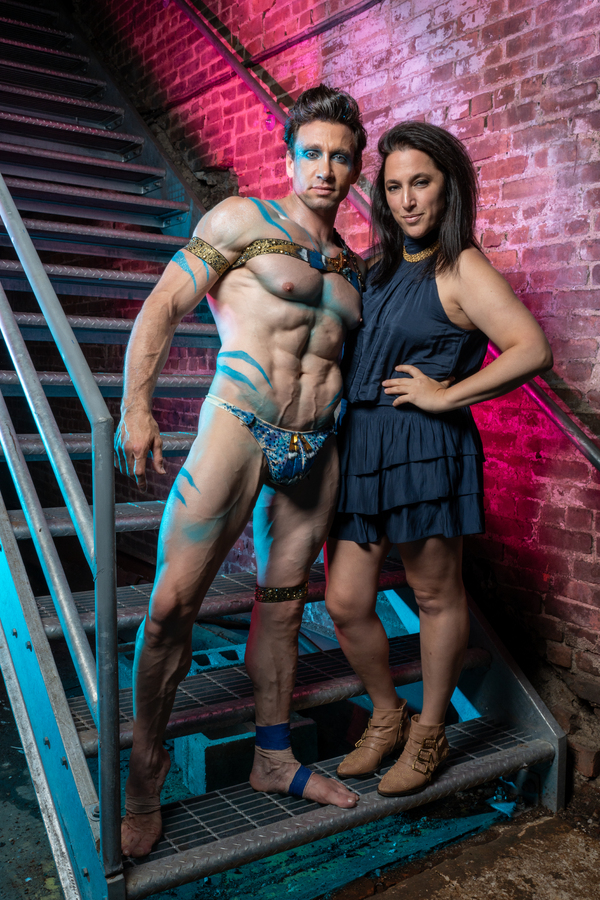 Exclusive: Stars Pose Backstage at Broadway Bares: Pleasure Park 