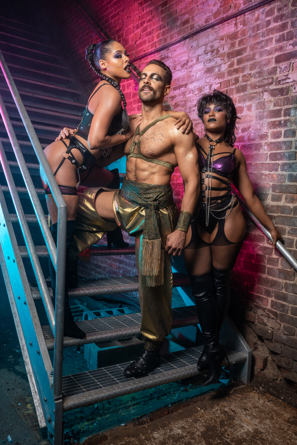 Exclusive: Stars Pose Backstage at Broadway Bares: Pleasure Park Image