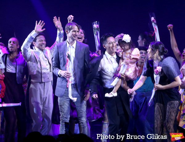 Jon Hartmere, Keona & Mari Madrid and The Cast of ''Once Upon a One More Time'' Photo