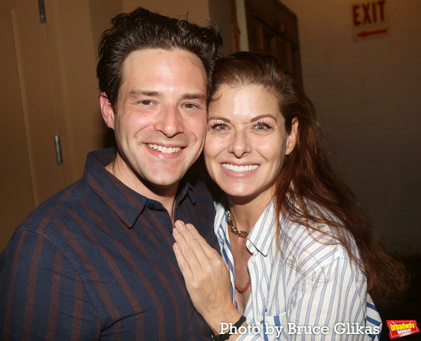 Ben Rappaport and Debra Messing Photo