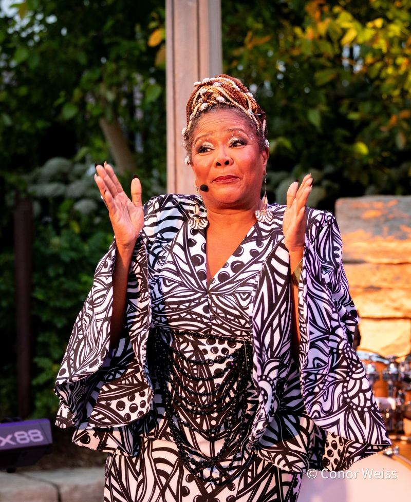 Photos: TONYA PINKINS at The Glade at Little Island Image
