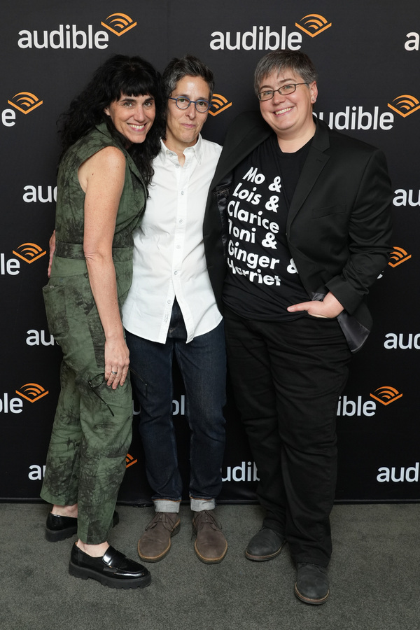 Leigh Silverman, Alison Bechdel and Madeleine George  Photo