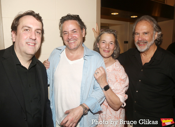 Rob Berman, Adam Guettel, C.P. Beaty and Rick Pappas Photo