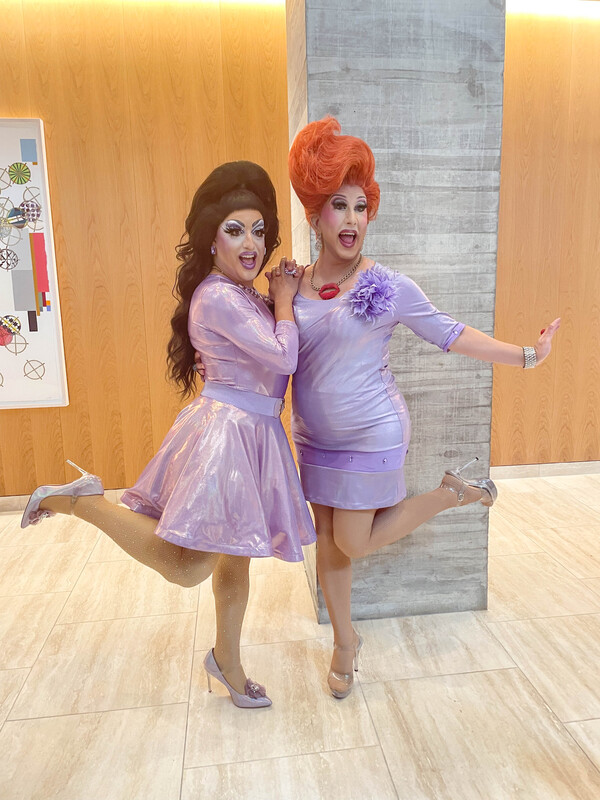 Photos: NYC Drag Queens Sing Showtunes To Seniors at Inspīr Carnegie Hill 