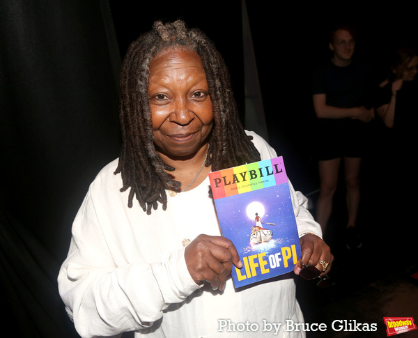 Photos: Whoopi Goldberg Visits LIFE OF PI on Broadway Image
