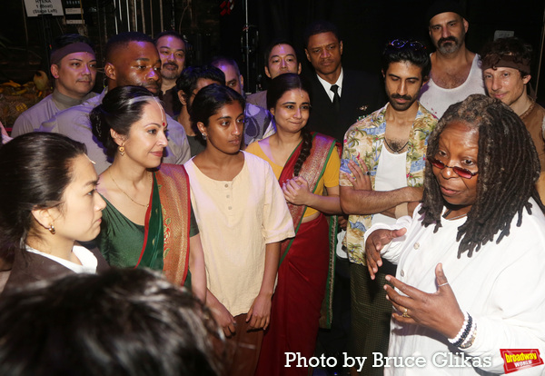 Photos: Whoopi Goldberg Visits LIFE OF PI on Broadway Image