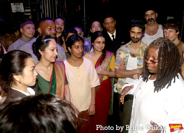 Photos: Whoopi Goldberg Visits LIFE OF PI on Broadway Image