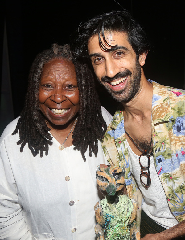 Photos: Whoopi Goldberg Visits LIFE OF PI on Broadway Image