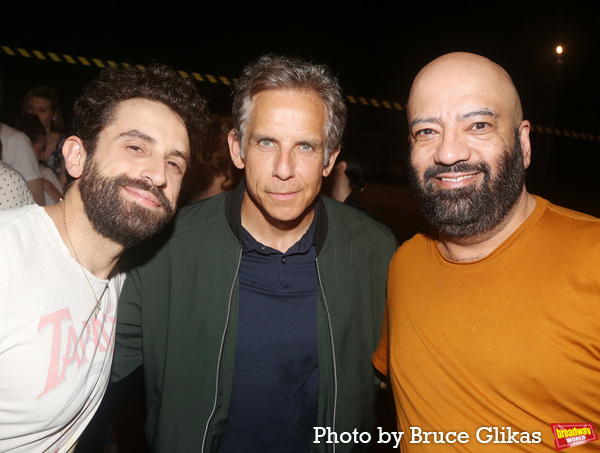 Photos: LEOPOLDSTADT Welcomes The Clinton Family And Ben Stiller Backstage For A Visit Image