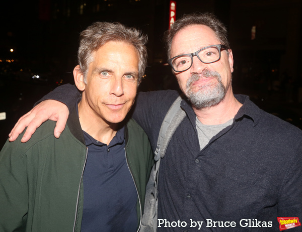 Photos: LEOPOLDSTADT Welcomes The Clinton Family And Ben Stiller Backstage For A Visit Image