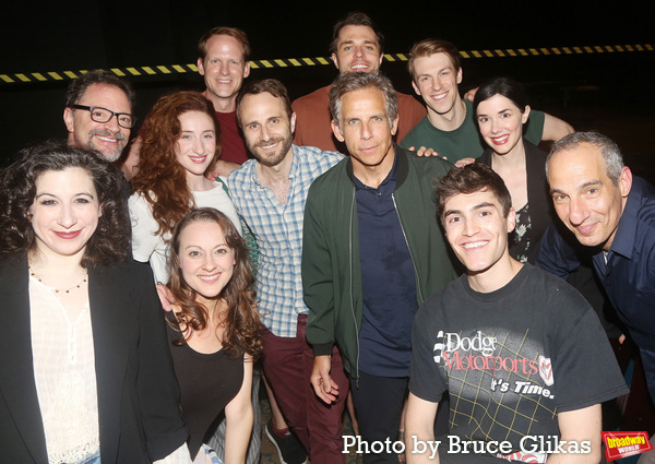 Photos: LEOPOLDSTADT Welcomes The Clinton Family And Ben Stiller Backstage For A Visit Image