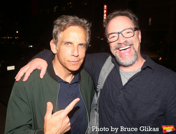Photos: LEOPOLDSTADT Welcomes The Clinton Family And Ben Stiller Backstage For A Visit Image