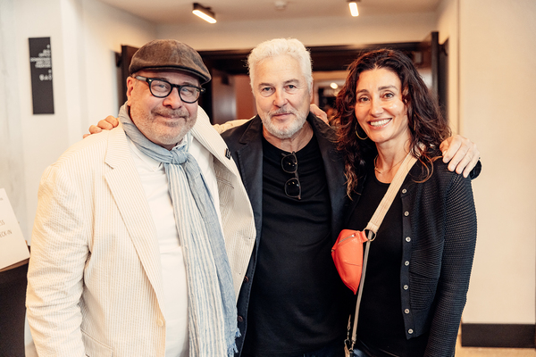 Terry Kinney, William Petersen with Gina Cirone Photo