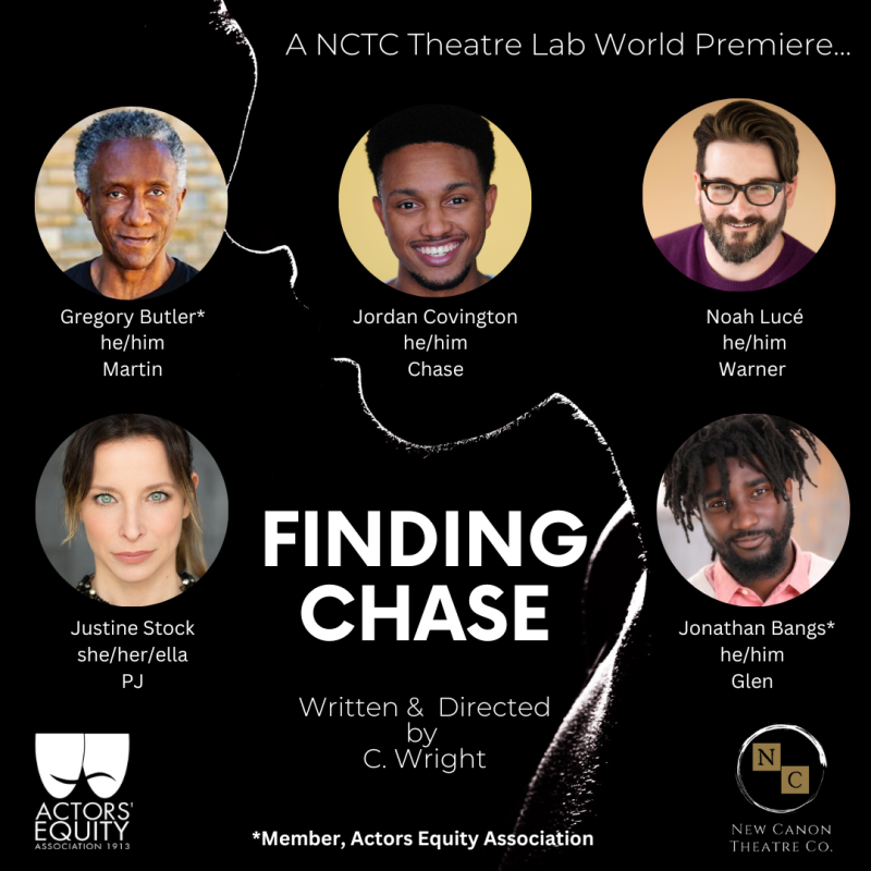 FINDING CHASE, a World Premiere By New Canon Theatre Lab Launches 