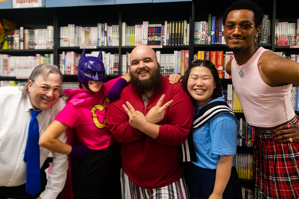 Photos: First Look at the Cast of COWL GIRL At Midtown Comics 