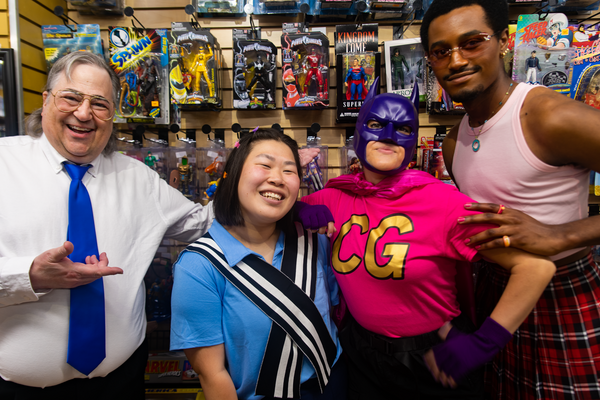 Photos: First Look at the Cast of COWL GIRL At Midtown Comics 