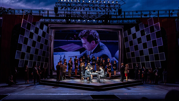 Photos & Video: First Look at Jessica Vosk, Taylor Louderman, Jarrod Spector & More in CHESS at The Muny Image