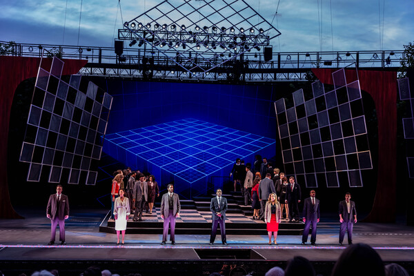 Photos & Video: First Look at Jessica Vosk, Taylor Louderman, Jarrod Spector & More in CHESS at The Muny Image