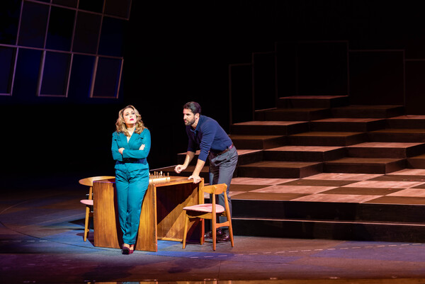 Photos & Video: First Look at Jessica Vosk, Taylor Louderman, Jarrod Spector & More in CHESS at The Muny Image