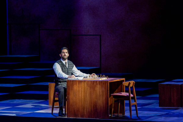 Photos & Video: First Look at Jessica Vosk, Taylor Louderman, Jarrod Spector & More in CHESS at The Muny Image