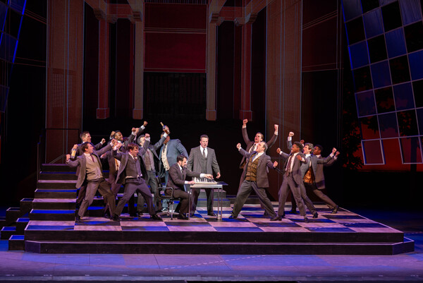 Photos & Video: First Look at Jessica Vosk, Taylor Louderman, Jarrod Spector & More in CHESS at The Muny Image