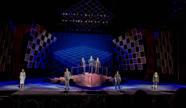 Photos & Video: First Look at Jessica Vosk, Taylor Louderman, Jarrod Spector & More in CHESS at The Muny Image