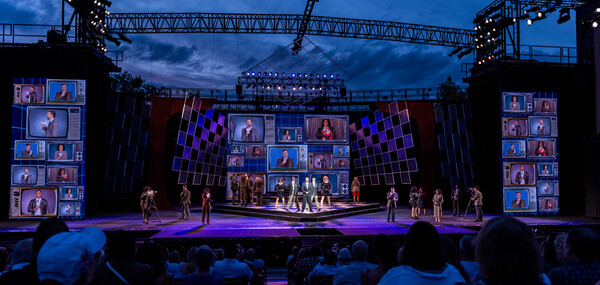Photos & Video: First Look at Jessica Vosk, Taylor Louderman, Jarrod Spector & More in CHESS at The Muny Image