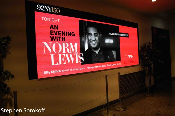 Photos: Inside An Evening With Norm Lewis at 92NY 