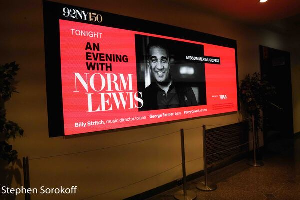 Photos: Inside An Evening With Norm Lewis at 92NY Image