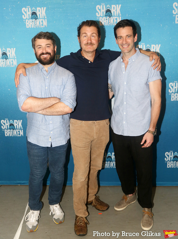 Photos: THE SHARK IS BROKEN Cast Meet the Press Image
