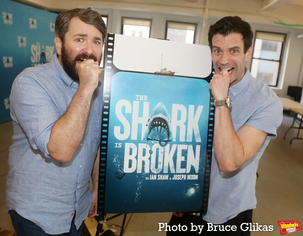 Photos: THE SHARK IS BROKEN Cast Meet the Press Image