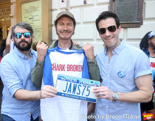 Photos: THE SHARK IS BROKEN Cast Meet the Press Image