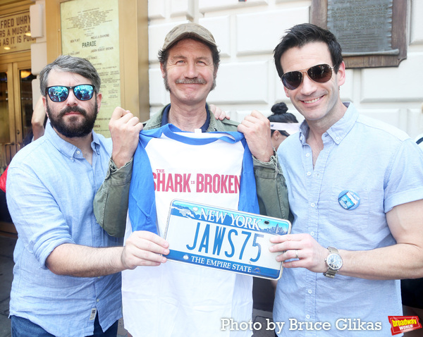 Photos: THE SHARK IS BROKEN Cast Meet the Press Image
